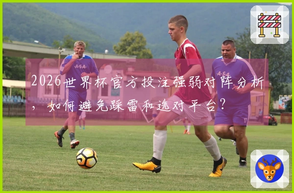 2026世界杯官方投注强弱对阵分析，如何避免踩雷和选对平台？