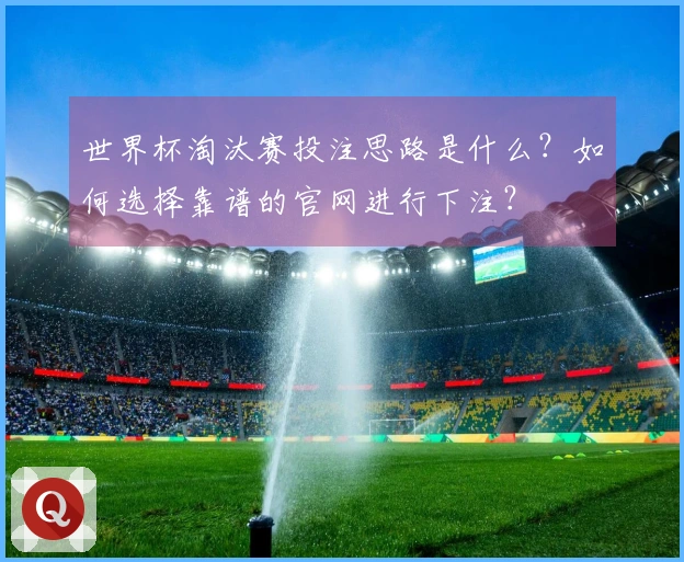 世界杯淘汰赛投注思路是什么?如何选择靠谱的官网进行下注?