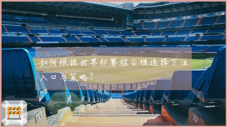 如何根据世界杯赛程合理选择下注入口与策略？
