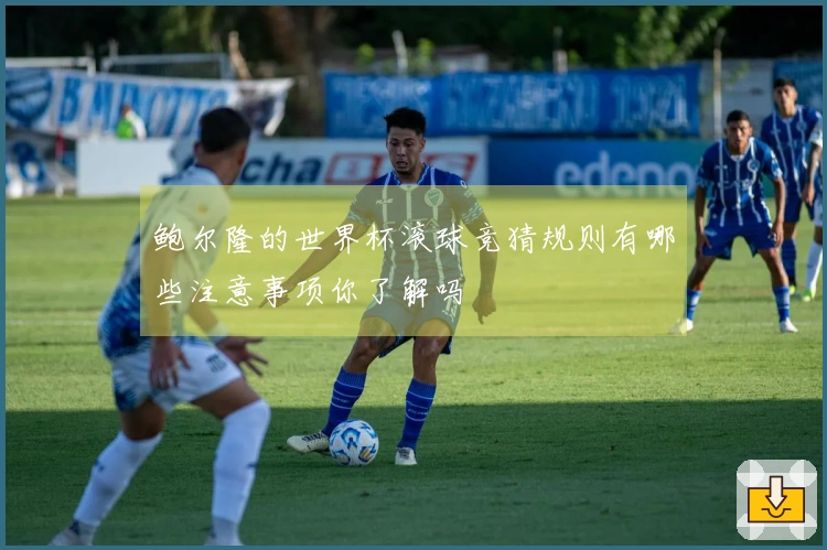 鲍尔隆的世界杯滚球竞猜规则有哪些注意事项你了解吗