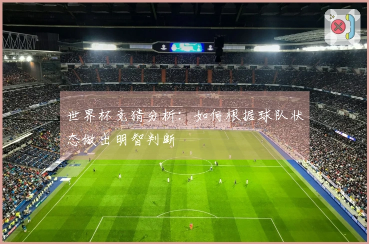 世界杯竞猜分析：如何根据球队状态做出明智判断
